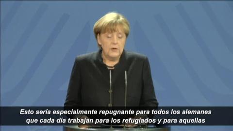 Vídeo: Merkel confirma que el atropello en el mercado navideño de Berlín es un "ataque terrorista"