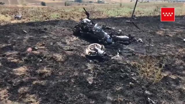 Un motorista muerto en una colisión con un turismo en la localidad madrileña de Quijorna