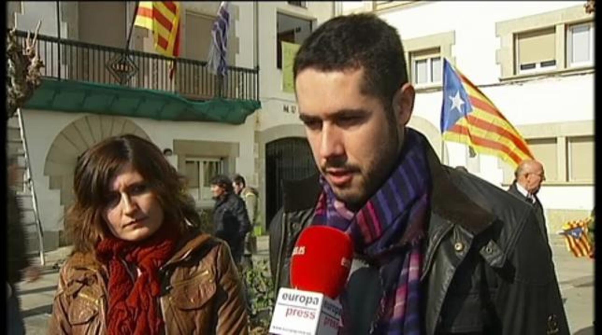 La Delegación del Gobierno denuncia el «ultraje» a la bandera española en San Pol de Mar