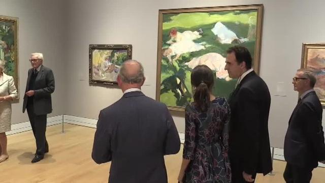 La Reina, embajadora del arte