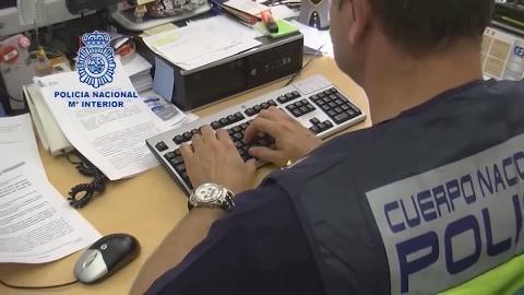 Imagen de archivo de una operación contra la pedofilia