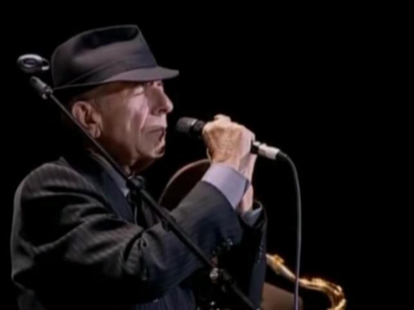 Leonard Cohen, en las letras de sus canciones