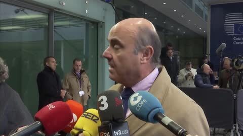 El ministro de Economía, Luis de Guindos