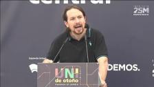 Iglesias recuerda a la 'la extrema derecha' que que "al Rey no le ha elegido nadie