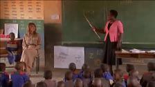Melania Trump viaja a Malawi, el segundo país de su gira africana