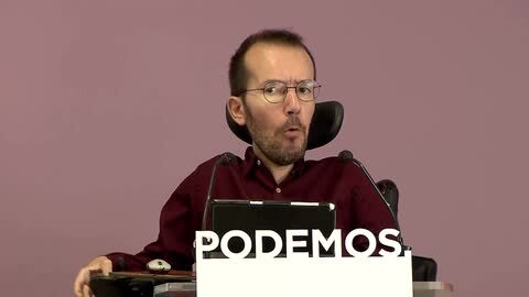 Pablo Echenique, secretario de Organización de Podemos