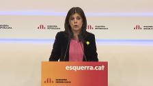 ERC no se siente presionada por un posible avance electoral y no contempla retirar la enmienda