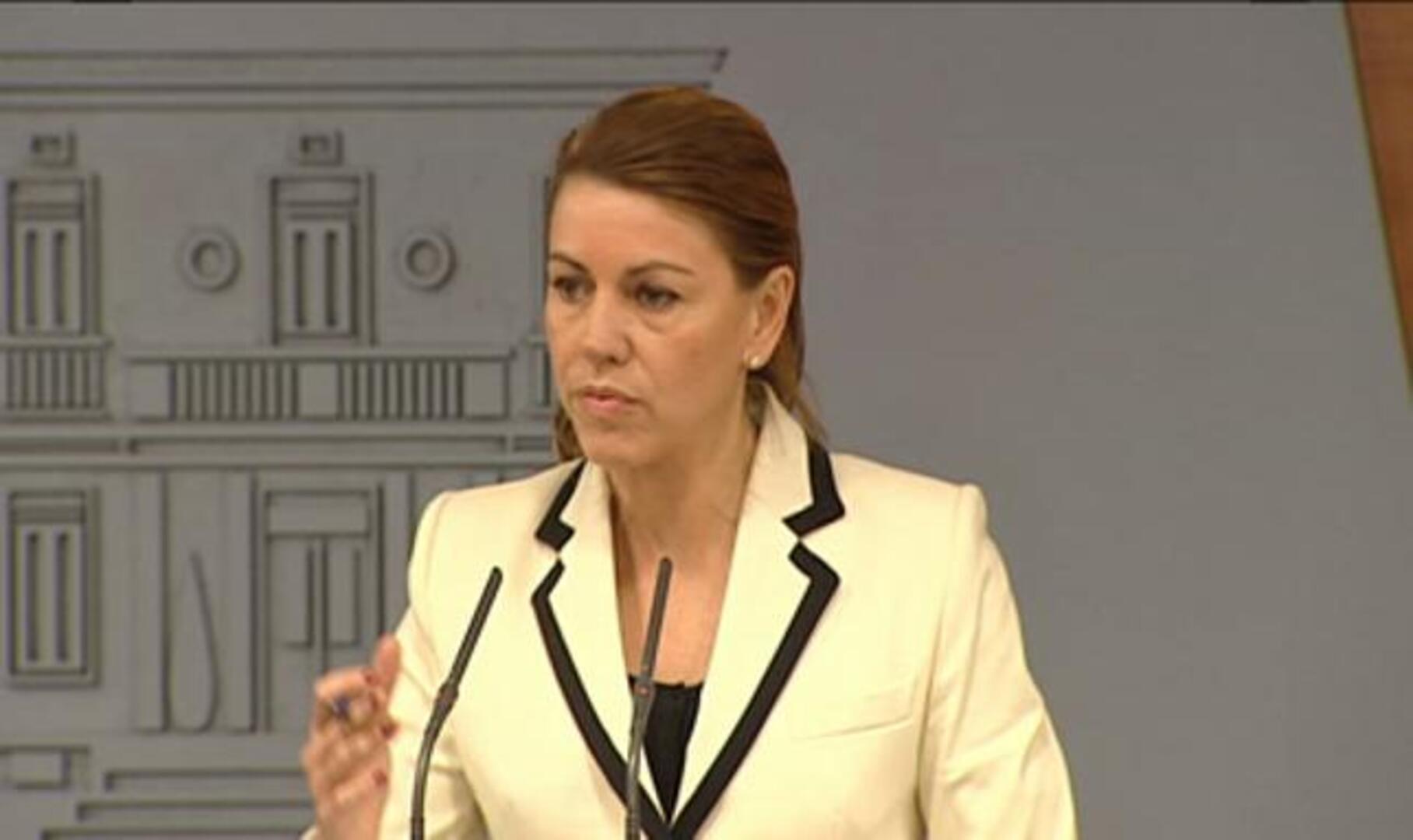 Cospedal: «Daremos la respuesta más adecuada para la defensa de los intereses españoles»