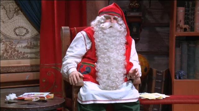 Papá Noel se prepara para su gran noche