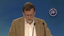 Rajoy: "Hacemos todo lo posible para recuperar la sensatez en Cataluña"
