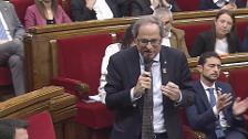 Torra garantiza su rechazo a la violencia pero mantiene su apelación a Eslovenia