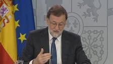 Rajoy acusa a Sánchez de estar dispuesto a todo para gobernar