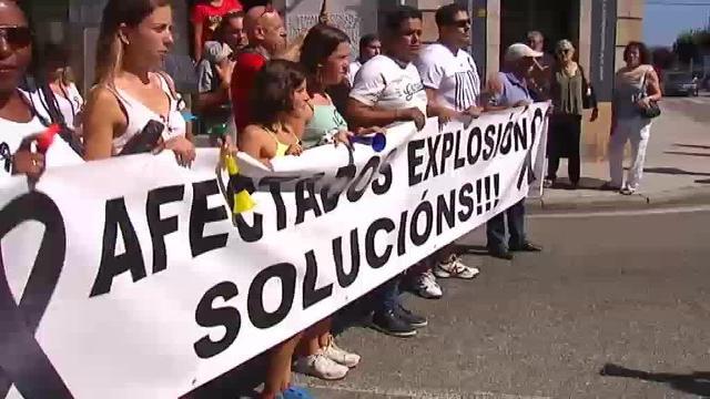 Miles de personas toman las calles de Tuy pidiendo soluciones para las víctimas de la explosión de una fábrica de petardos ilegal