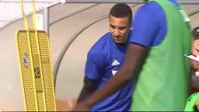 Francis Coquelin se reincorpora al entrenamiento del Valencia tras su lesión