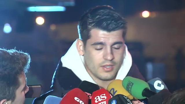 Morata: &quot;La gente que sabe de dónde vengo sabe mi historia y lo que significa para mí esto&quot;