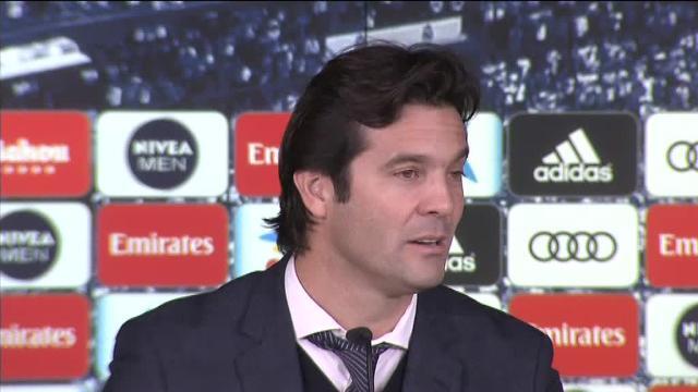 Solari: &quot;Estoy contento por Isco&quot;