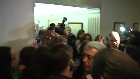 Rita Barberá, este martes, en el Senado