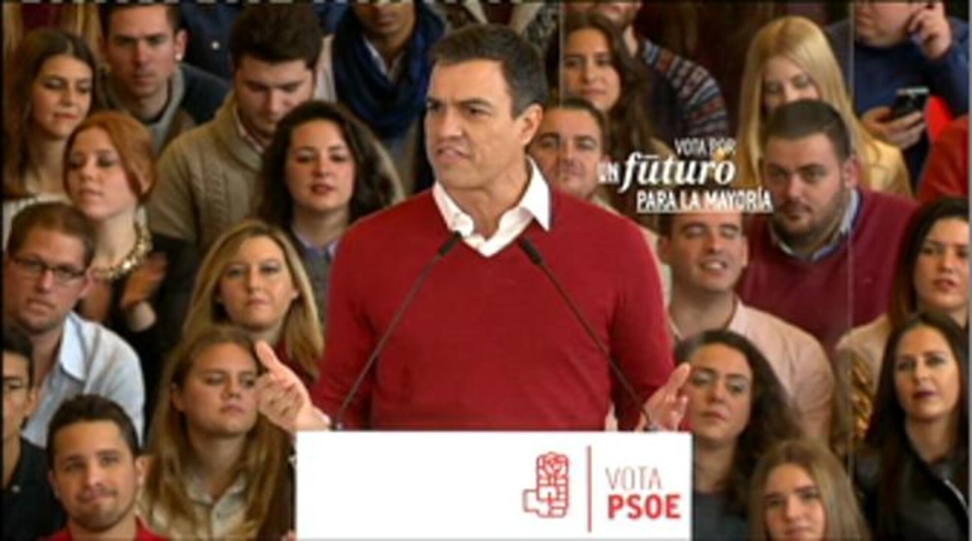 Mitin socialista en Sevilla