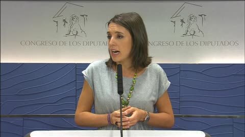 Vídeo: La portavoz adjunta de Podemos en el Congreso, Irene Montero