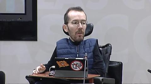 Pablo Echenique, secretario de Organización de Podemos