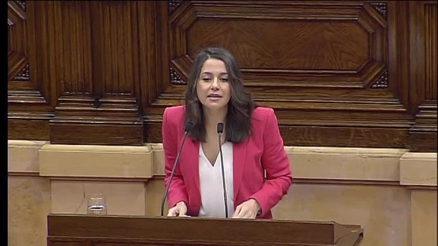Arrimadas advierte a Torra del peligro de &quot;jalear&quot; a los &quot;comandos separatistas&quot;