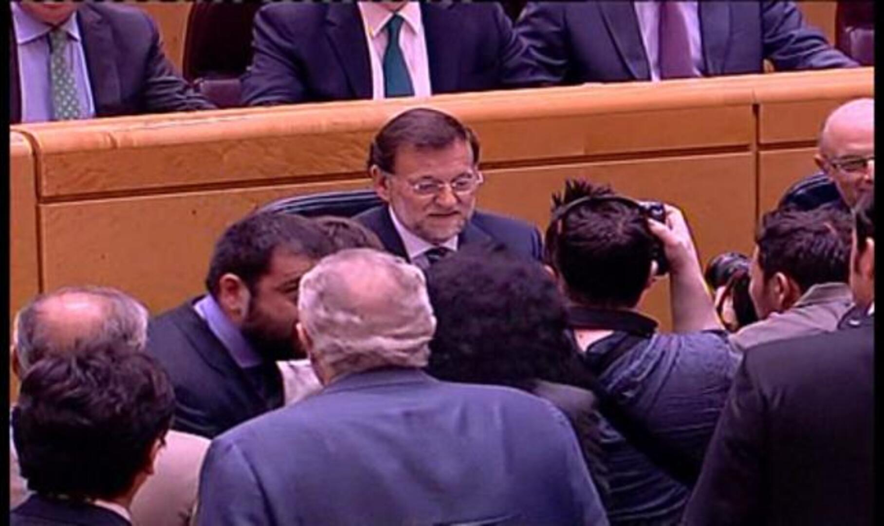 Un casco minero para Rajoy