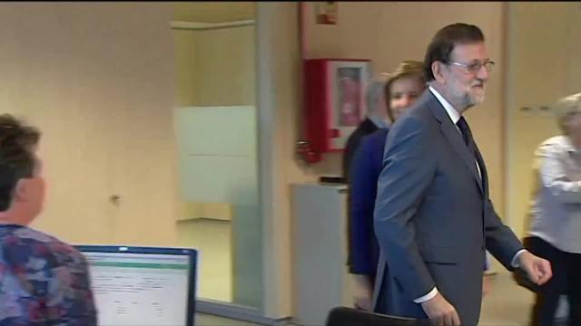 El presidente del Gobierno, Mariano Rajoy