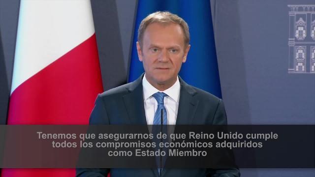 Una bandera de la UE en una calle de Gibraltar, el pasado 28 de marzo