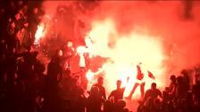 La salvaje fiesta del PAOK tras ganar la liga 34 años después
