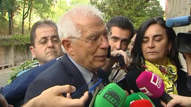 Borrell sobre &#039;Aquarius&#039;: &quot;Ha sido una decisión personal y directa del presidente del Gobierno&quot;
