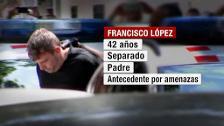 Francisco participa en el registro del lugar del crimen