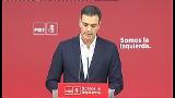 Pedro Sánchez: «La izquierda está con la Constitución»