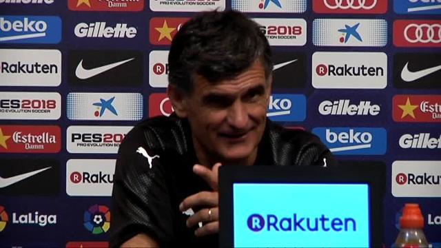 Vídeo: Valverde se queda sin palabras ante el póker de goles de Messi al Eibar