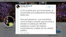 Francisco Serrano confirma que Vox no entrará en el gobierno de PP y Ciudadanos