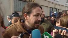 Pablo Iglesias: "La gente está harta de ver la imagen que estamos dando en los medios"