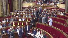 Ciudadanos y PP abandonan el Parlament