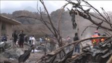 La tragedia de perder una familia entera en la erupción del volcán Fuego