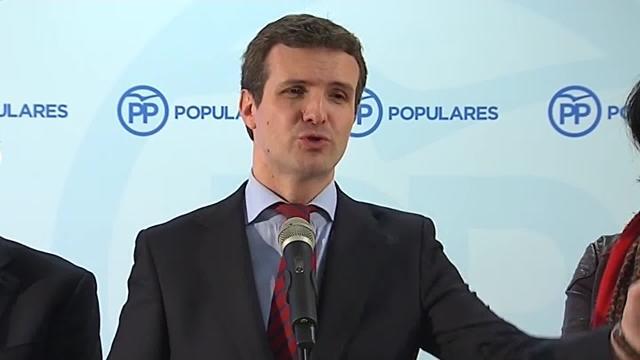 Casado: &quot;Pedro Sánchez quería ser expresidente del Gobierno&quot;