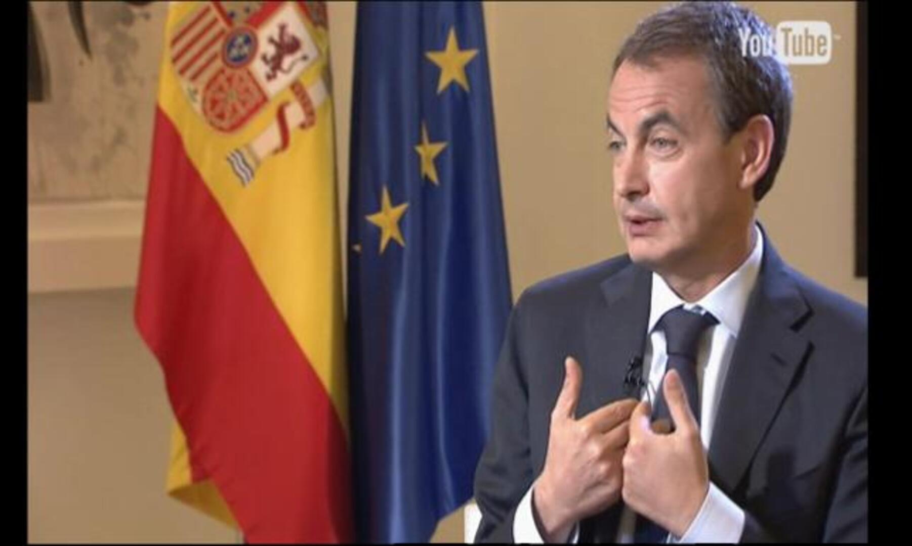 Zapatero, en YouTube: «La crisis marcó mi forma de ver el mundo»