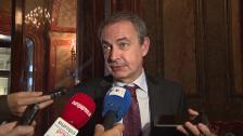 Zapatero: "El futuro de Cataluña no se va a decidir en los tribunales"