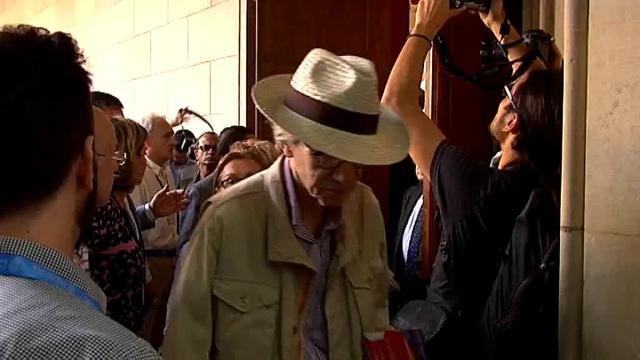 Tensión en un acto de Sociedad Civil Catalana en la UB