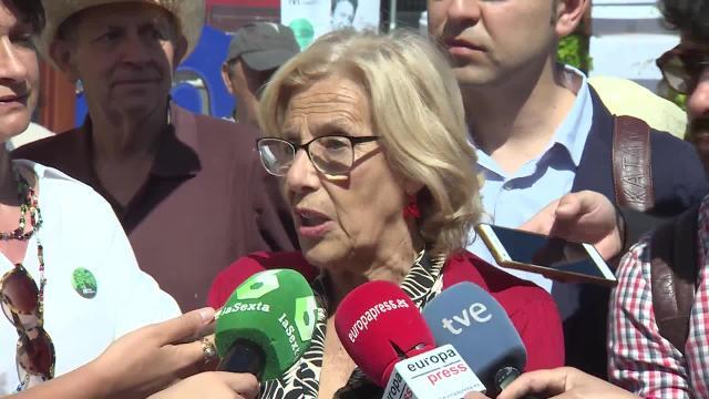 Carmena condena el escrache a Villacís