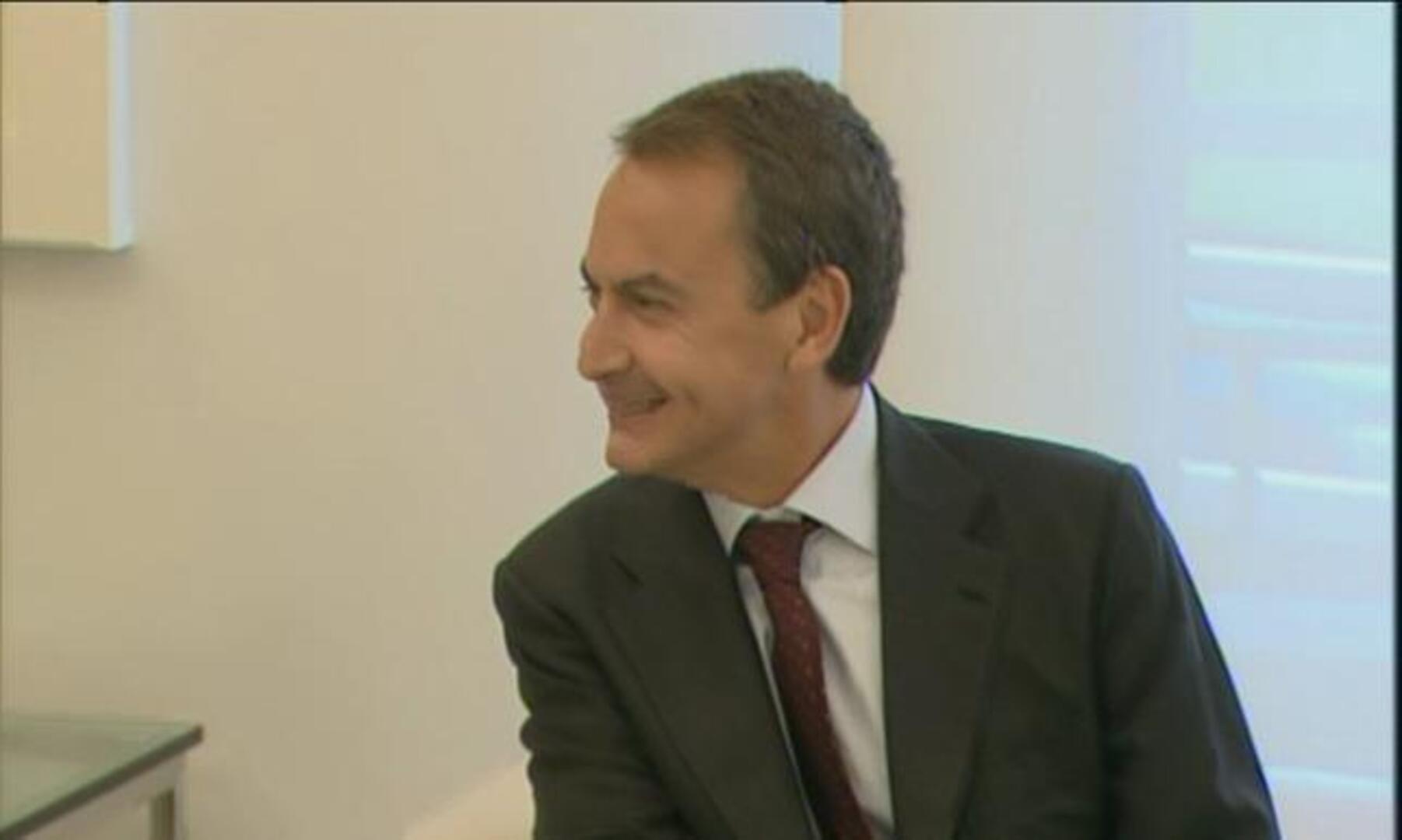 El emir de Qatar ratifica a Zapatero su compromiso de inversión en España