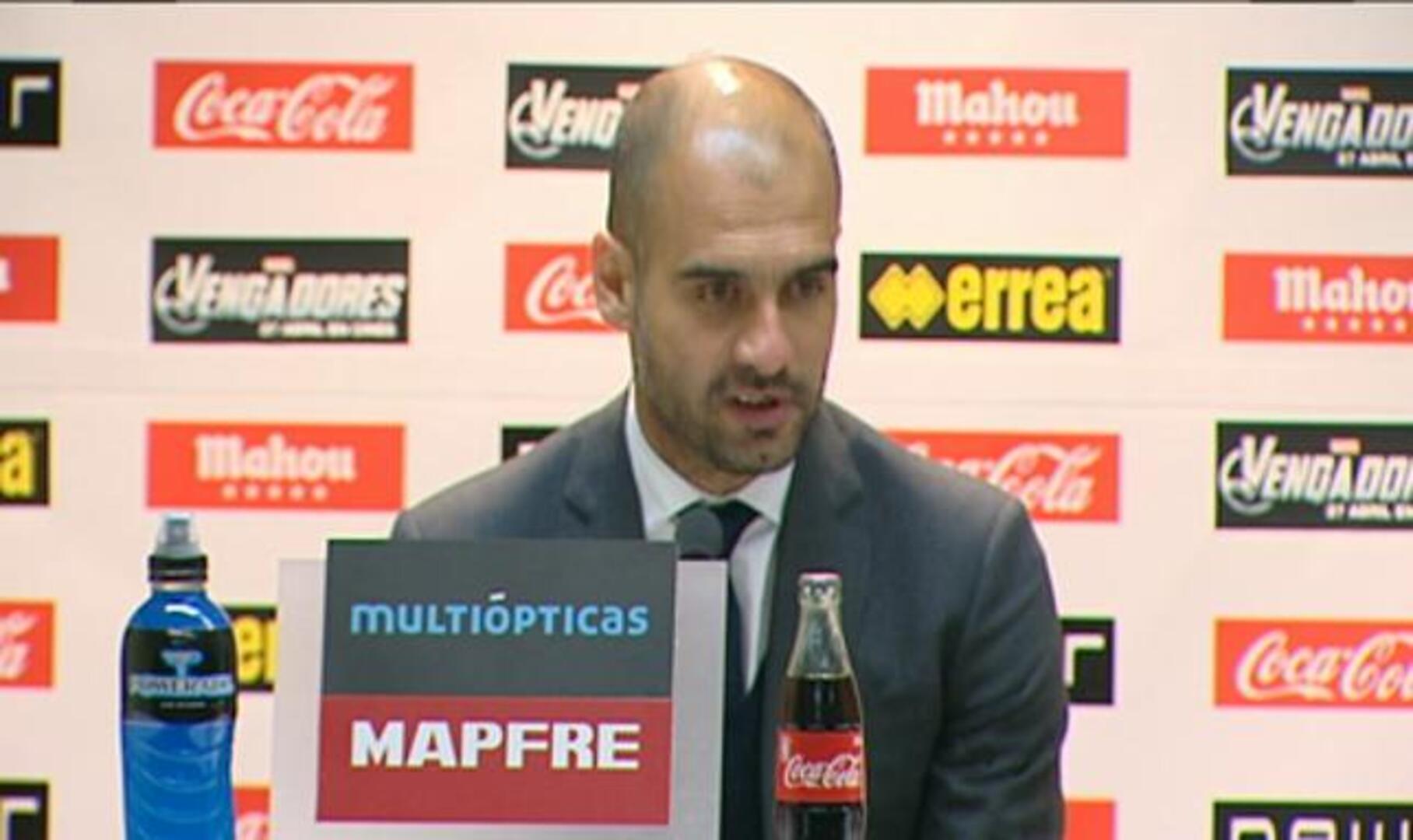 Guardiola: «Sabemos que el Madrid es campeón»