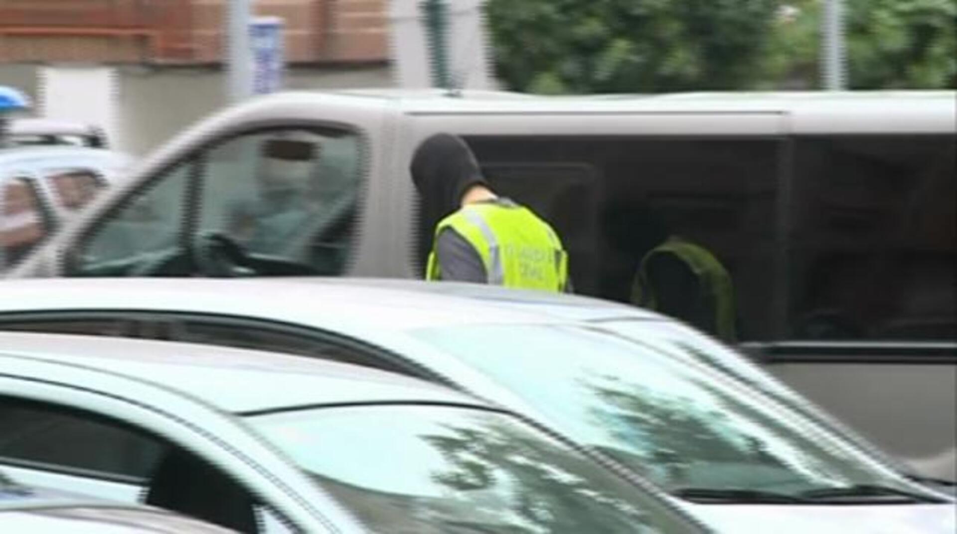 Vídeo: Tomás Madrina, en el momento de su detención, en junio de 2014