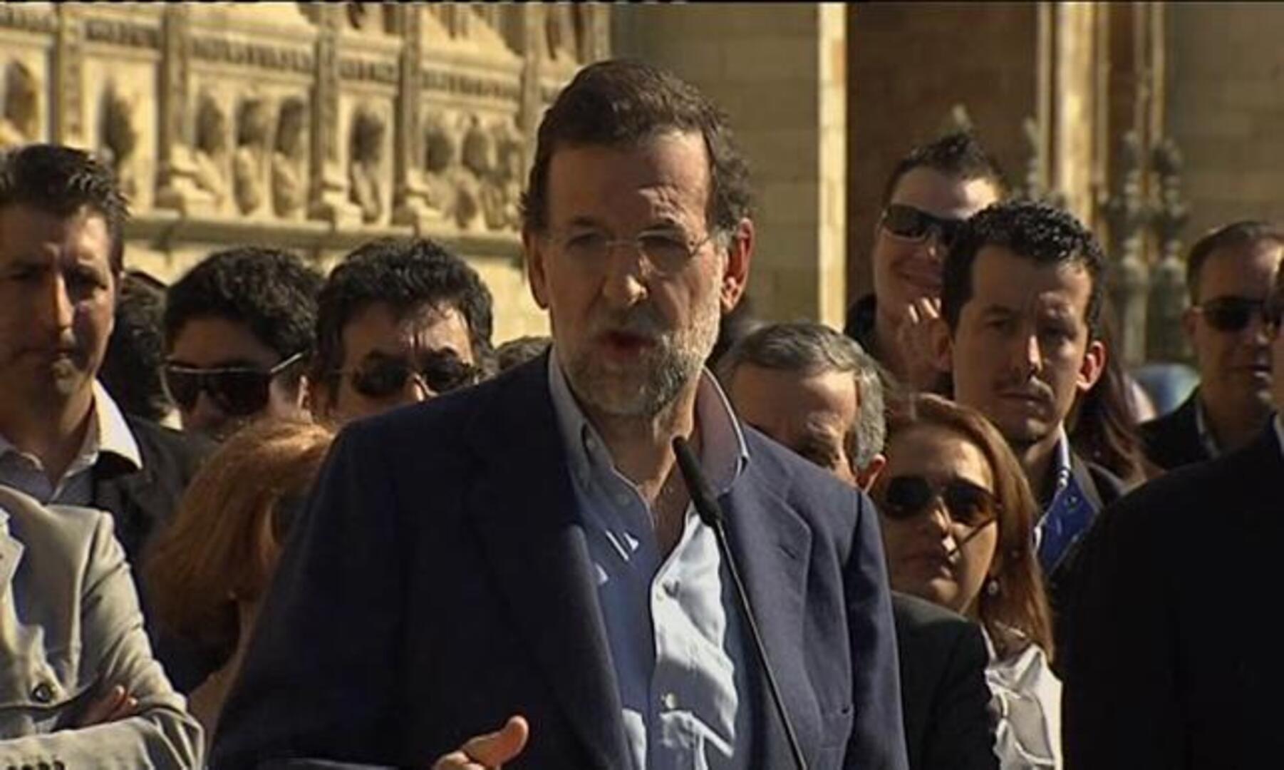 Rajoy: «Quien más me critique tiene más posibilidades de suceder a Zapatero»