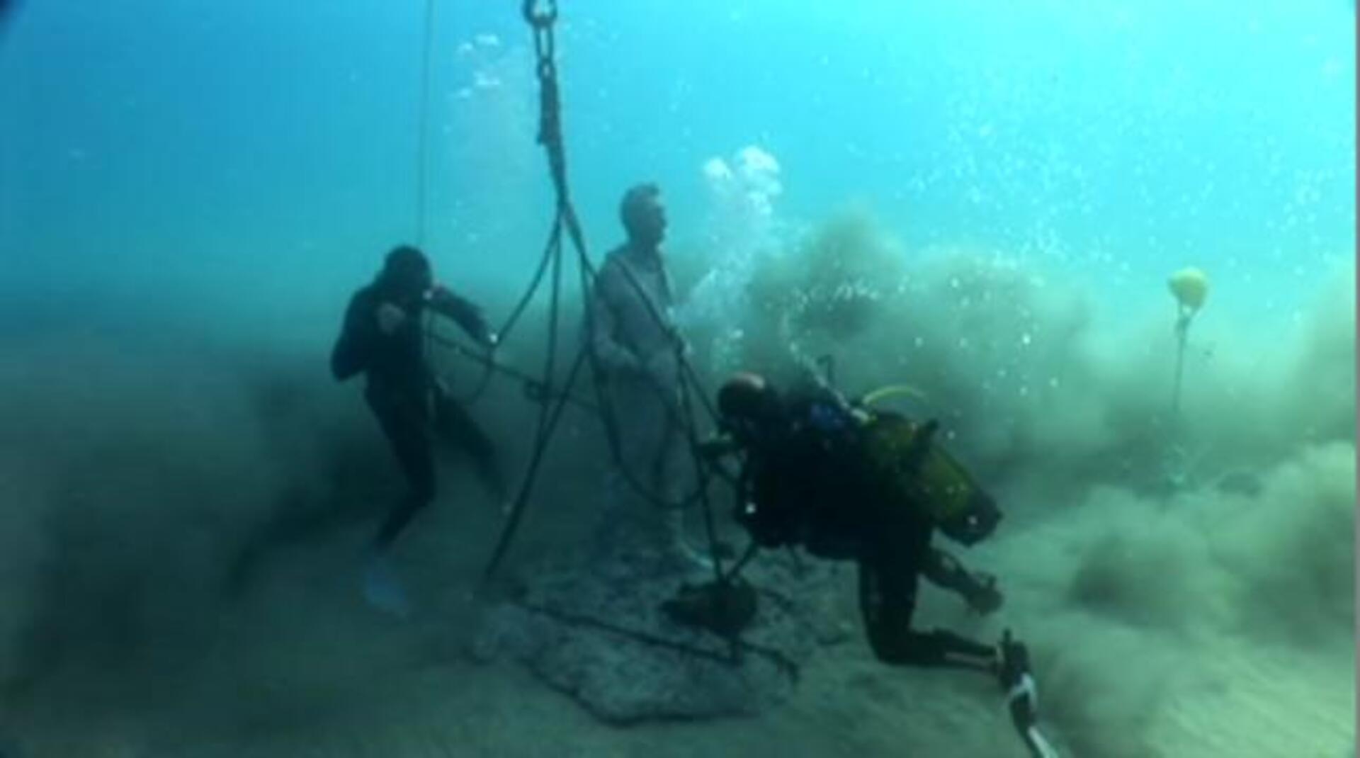 El artista británico Jason DeCaires es el responsable del proyecto