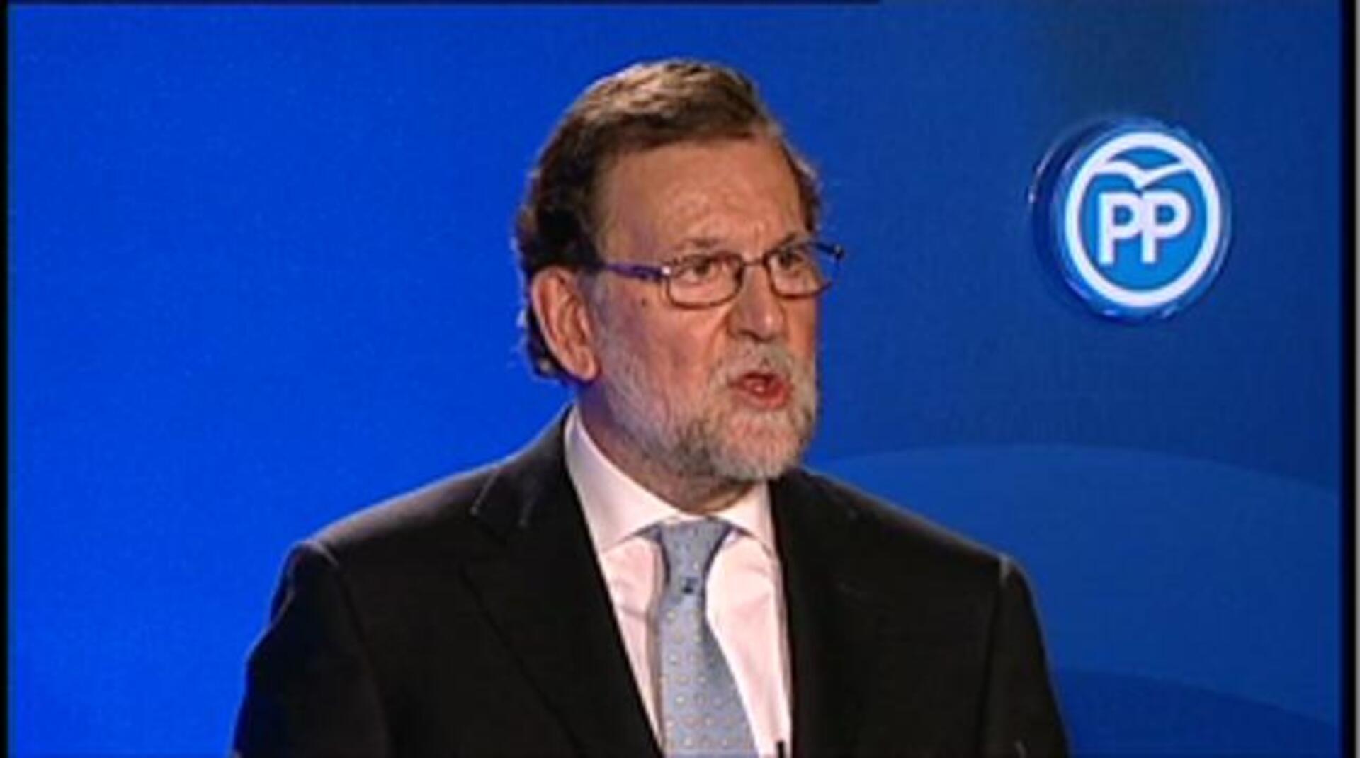 Mariano Rajoy, presidente del Gobierno en funciones