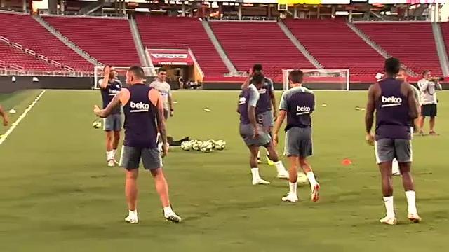 El Barça cierra su gira en EEUU contra el AC Milan