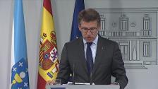 Feijóo pide a Sánchez no usar la financiación "como moneda de cambio para acallar problemas identitarios"